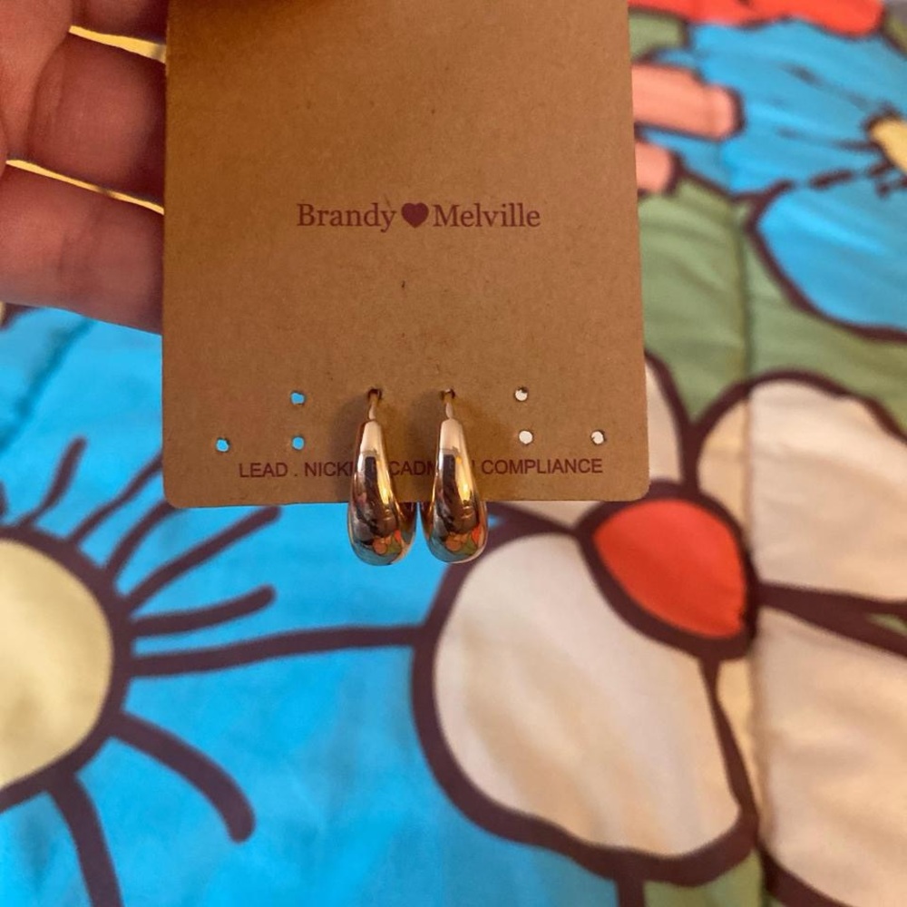 New Gold Brandy Melville Earrings